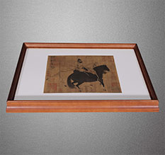 迪庆书画装裱配框服务案例